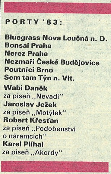 02 Mladý svět, 28.7.1983 (stejné číslo)
